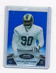 Michael Brockers [Blue Refractor] Football Cards 2012 Bowman Sterling Prices