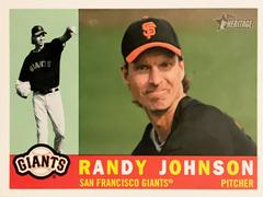 Randy Johnson #717 Baseball Cards 2009 Topps Heritage Prices