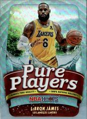 LeBron James [Holo] Basketball Cards 2022 Panini Hoops Pure Players Prices