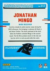 Back | Jonathan Mingo Football Cards 2023 Panini Donruss