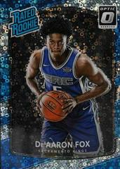 DE'Aaron Fox [Fast Break Holo] Basketball Cards 2017 Panini Donruss Optic Prices