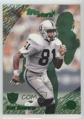 Tim Brown [Green] #93 Football Cards 2000 Topps Stars Prices