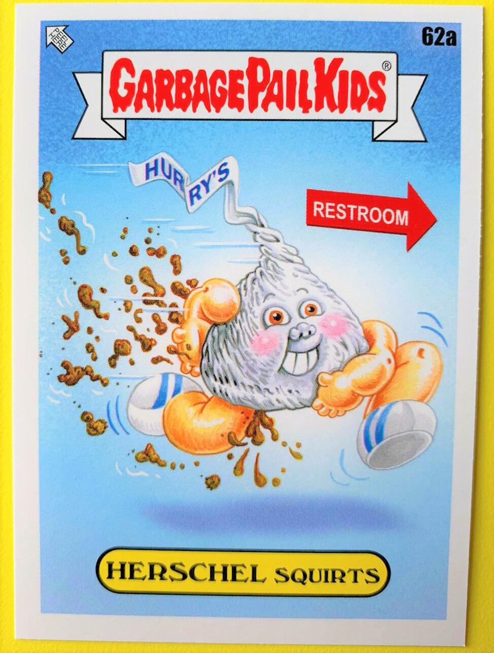 HERSCHEL Squirts #62a Garbage Pail Kids Food Fight