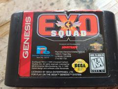 Cartridge (Front) | Exo Squad Sega Genesis