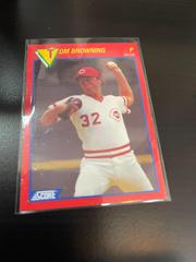 Tom Browning #61 Baseball Cards 1989 Score Superstars Prices