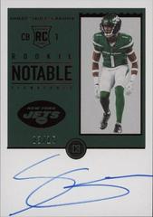 Ahmad 'Sauce' Gardner [Ruby] #RNS-AG Football Cards 2022 Panini Encased Rookie Notable Signatures Prices