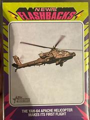 YAH-64 Apache #NF-14 Baseball Cards 2024 Topps Heritage News Flashback Prices