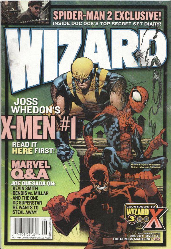Wizard Magazine 152 (2004) Prices Wizard Magazine Series