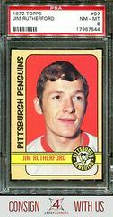 Jim Rutherford #97 Hockey Cards 1972 Topps Prices