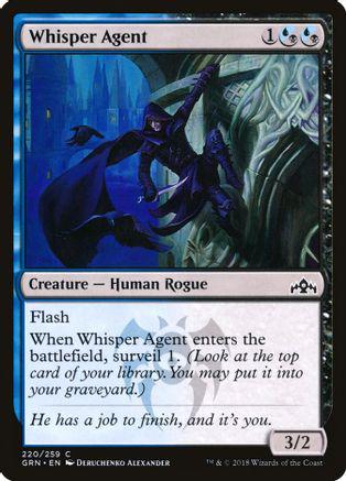 Whisper Agent Magic Guilds of Ravnica