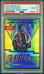 Max Holloway [Gold] Ufc Cards 2022 Panini Prizm UFC Fearless Prices