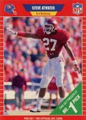 Steve Atwater #492 Football Cards 1989 Pro Set Prices