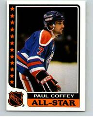 Paul Coffey #5 Hockey Cards 1986 Topps Stickers Prices