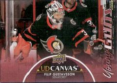 Filip Gustavsson Hockey Cards 2021 Upper Deck UD Canvas Prices