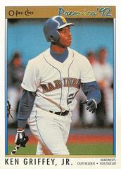 Ken Griffey Jr. #167 Baseball Cards 1992 O Pee Chee Premier Prices