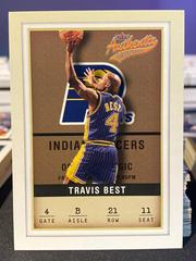 Travis best Basketball Cards 2001 Fleer Authentix Prices