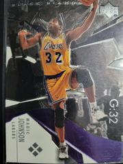 Magic Johnson #177 Basketball Cards 2003 Upper Deck Black Diamond Prices