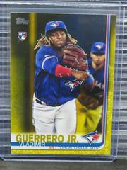 Vladimir Guerrero Jr. [Throwing Yellow] #US1 Baseball Cards 2019 Topps Update Prices