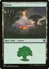 Forest #352 Magic Starter Commander Decks Prices