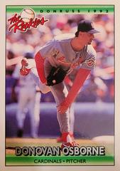 Donovan Osborne #88 Baseball Cards 1992 Panini Donruss Rookies Prices