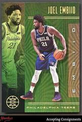 Joel Embiid [Green] Basketball Cards 2019 Panini Illusions Prices