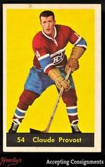Claude Provost Hockey Cards 1960 Parkhurst Prices