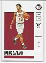 Darius Garland [Red] #2 Basketball Cards 2019 Panini Encased Prices