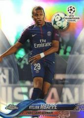 Kylian Mbappe [Refractor] #41 Soccer Cards 2017 Topps Chrome UEFA Champions League Prices