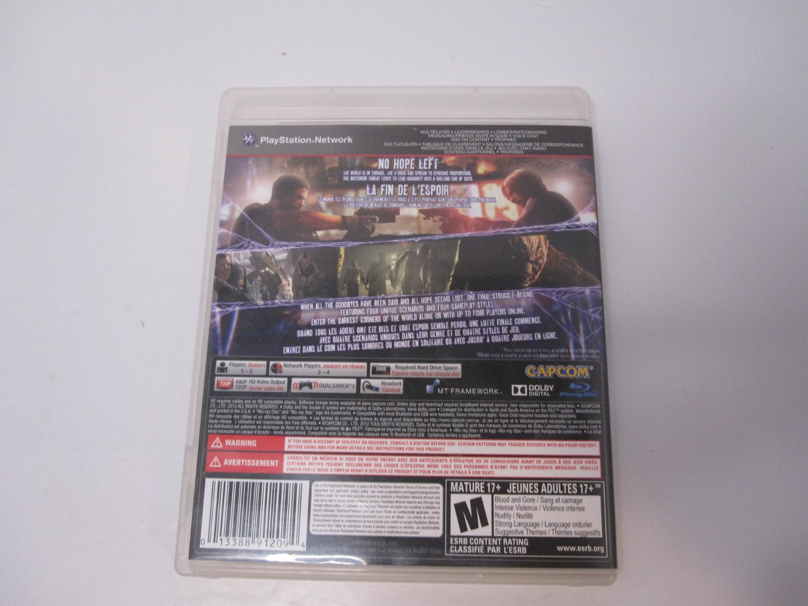Resident Evil 6 Prices Playstation 3 | Compare Loose, CIB & New Prices