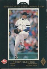 Roger Clemens Baseball Cards 1993 Post Canada Limited Edition Prices