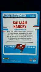 Back | Calijah Kancey Football Cards 2023 Panini Donruss