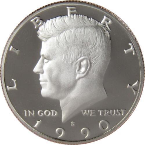 1990 S [PROOF] Coins Kennedy Half Dollar