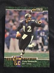 Vinny Testaverde #TC6 Football Cards 1997 Collector's Choice Turf Champions Prices