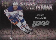 Connor McDavid Hockey Cards 2023 Upper Deck MVP Stars of the Rink Prices