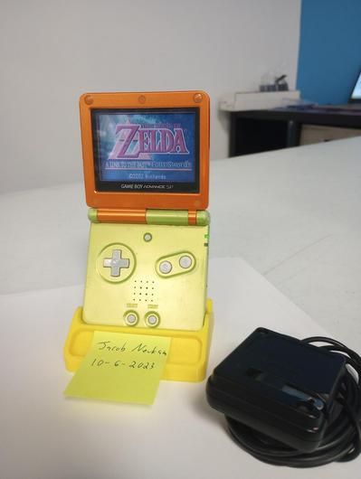 Lime and Orange Gameboy Advance SP photo