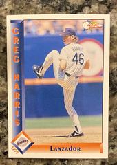 Greg Harris #258 Baseball Cards 1993 Pacific Spanish Prices