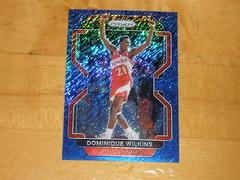 Dominique Wilkins [Blue Shimmer] Basketball Cards 2021 Panini Prizm Prices