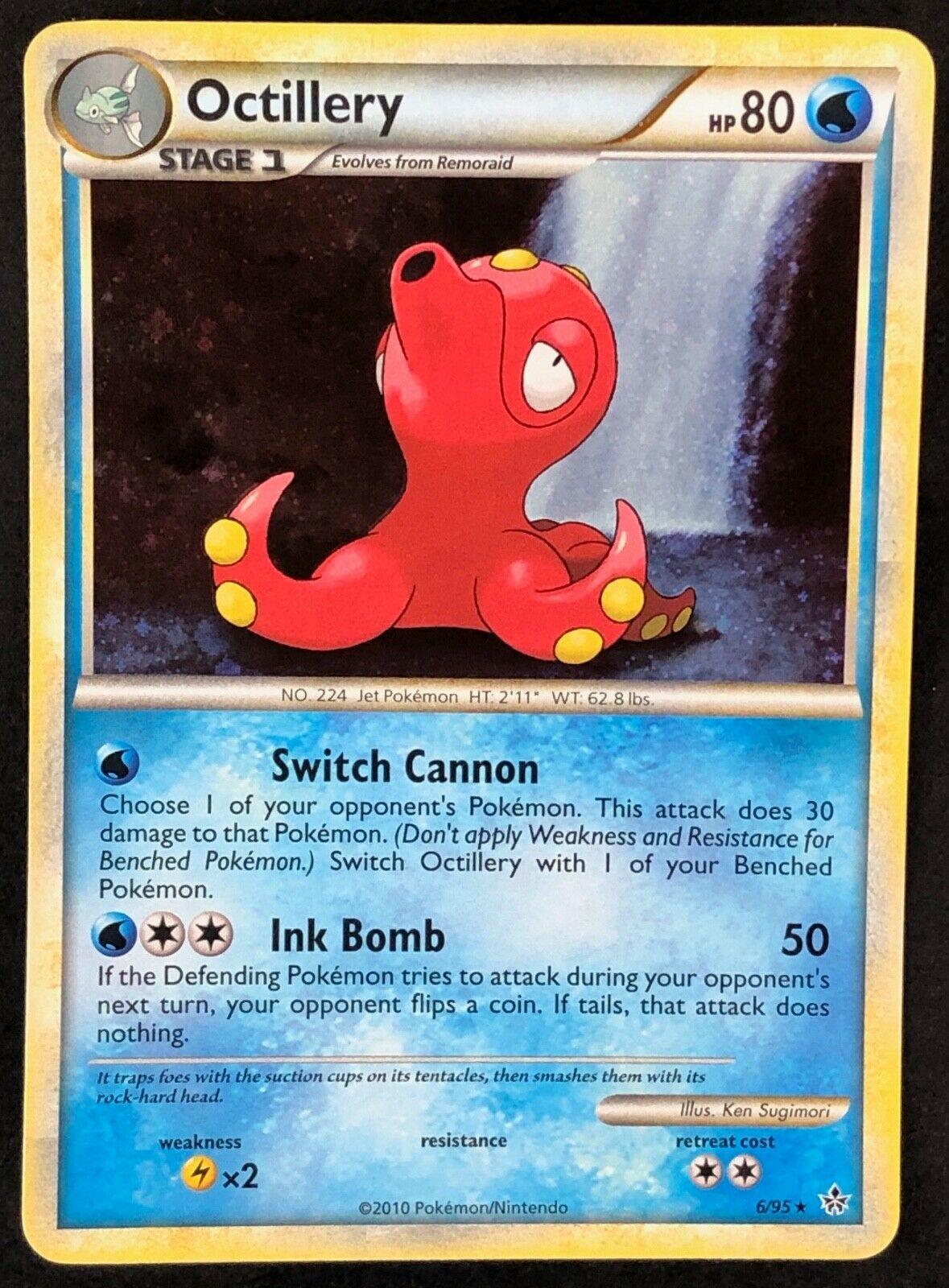 Octillery 6 Prices Pokemon Unleashed Pokemon Cards