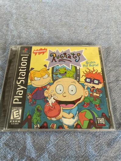 Rugrats Search For Reptar Item Box And Manual Playstation
