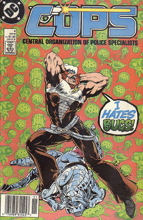 COPS [Newsstand] #4 (1988) Comic Books COPS (DC)