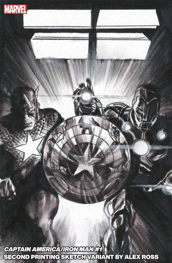 Captain America / Iron Man [2nd Print] #1 (2022) Comic Books Captain America / Iron Man