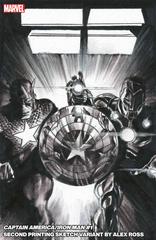 Captain America / Iron Man [2nd Print] #1 (2022) Comic Books Captain America / Iron Man Prices