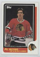 Al Secord Hockey Cards 1986 Topps Prices