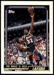 Magic Johnson #54 Basketball Cards 1992 Topps Gold Prices