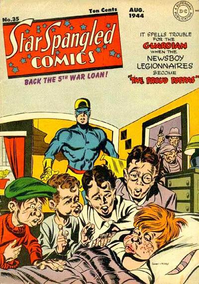 Star Spangled Comics #35 (1944) Comic Books Star Spangled Comics