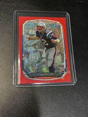Tom Brady [Silver Ice Red] #50 Football Cards 2013 Bowman Prices