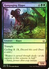 Rampaging Hippo [Foil] #128 Magic Hour of Devastation Prices