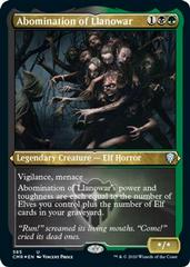 Abomination of Llanowar [Foil Etched] Magic Commander Legends Prices