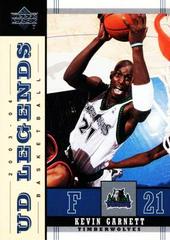 Kevin Garnett #49 Basketball Cards 2003 Upper Deck Legends Prices