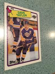 Dave Taylor Hockey Cards 1988 Topps Prices